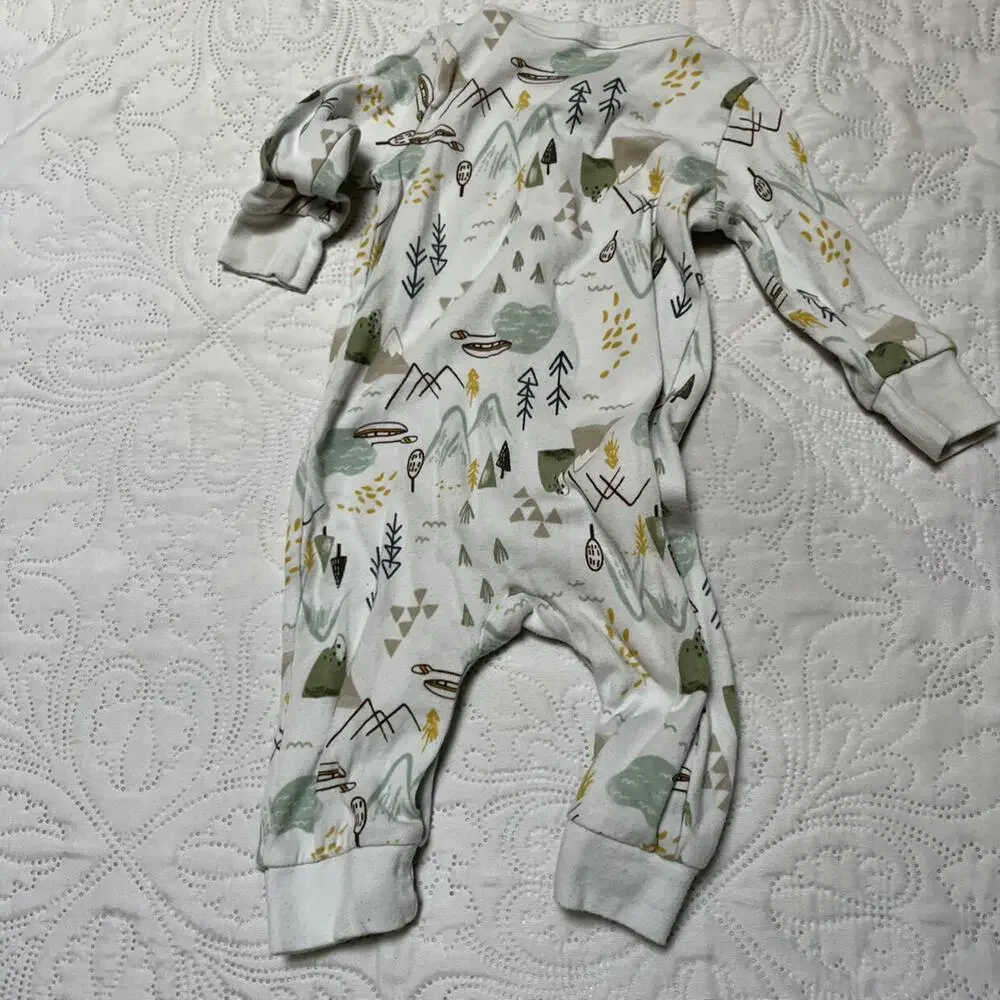 Modern Moments Footless Sleeper Size 3-6m